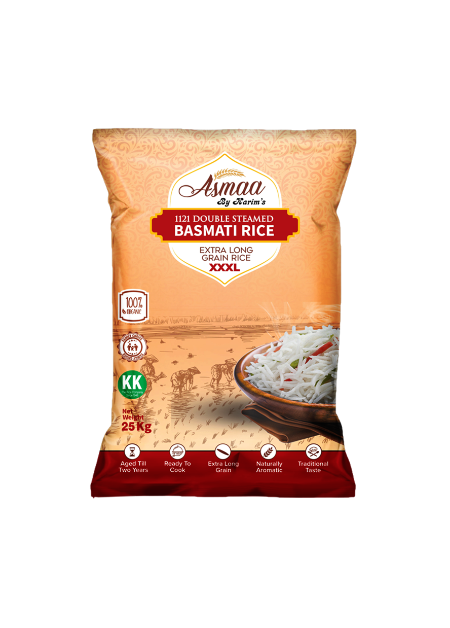 Asmaa 1121 Double Steamed Basmati (XXXL)