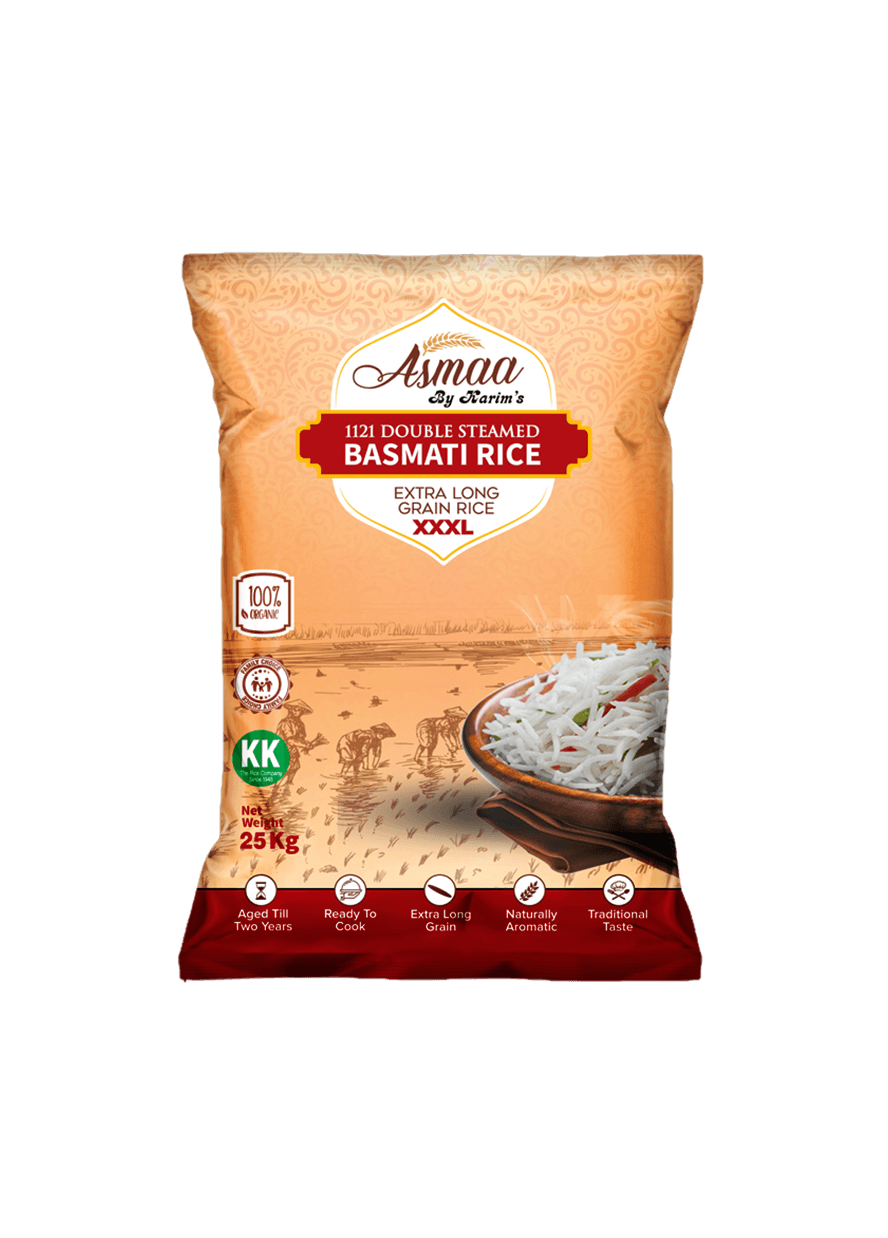 Asmaa 1121 Double Steamed Basmati (XXXL)