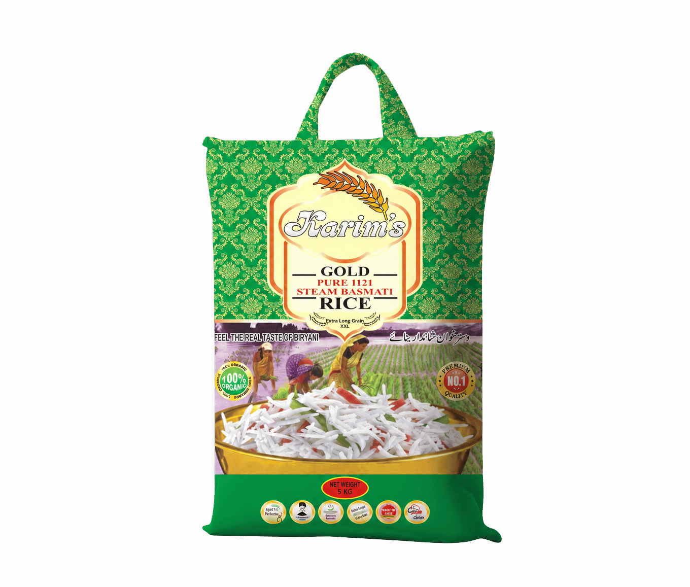Gold Pure 1121 Steamed Basmati