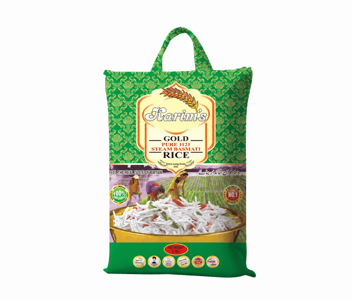 Gold Pure 1121 Steamed Basmati