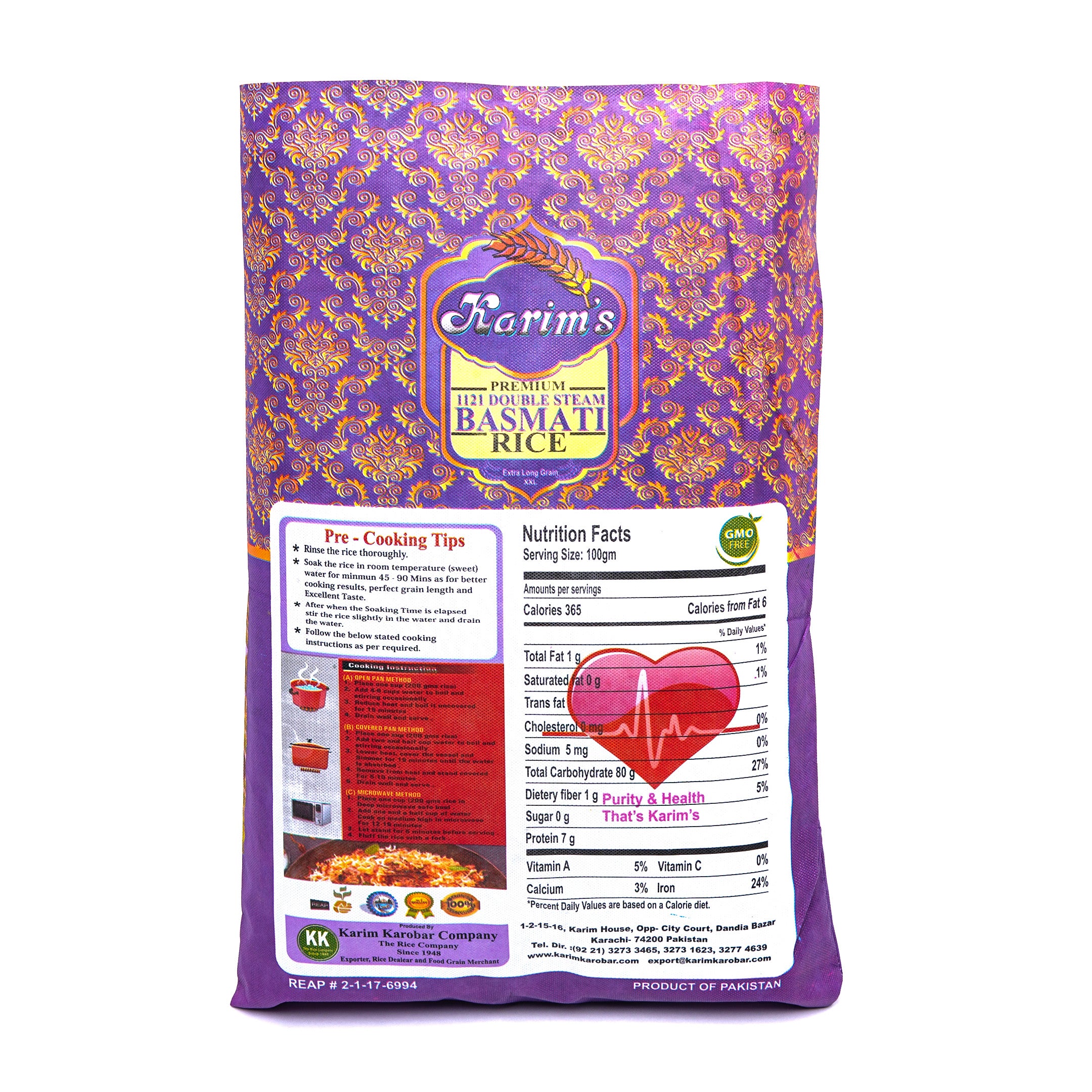 Premium 1121 Double Steamed Basmati