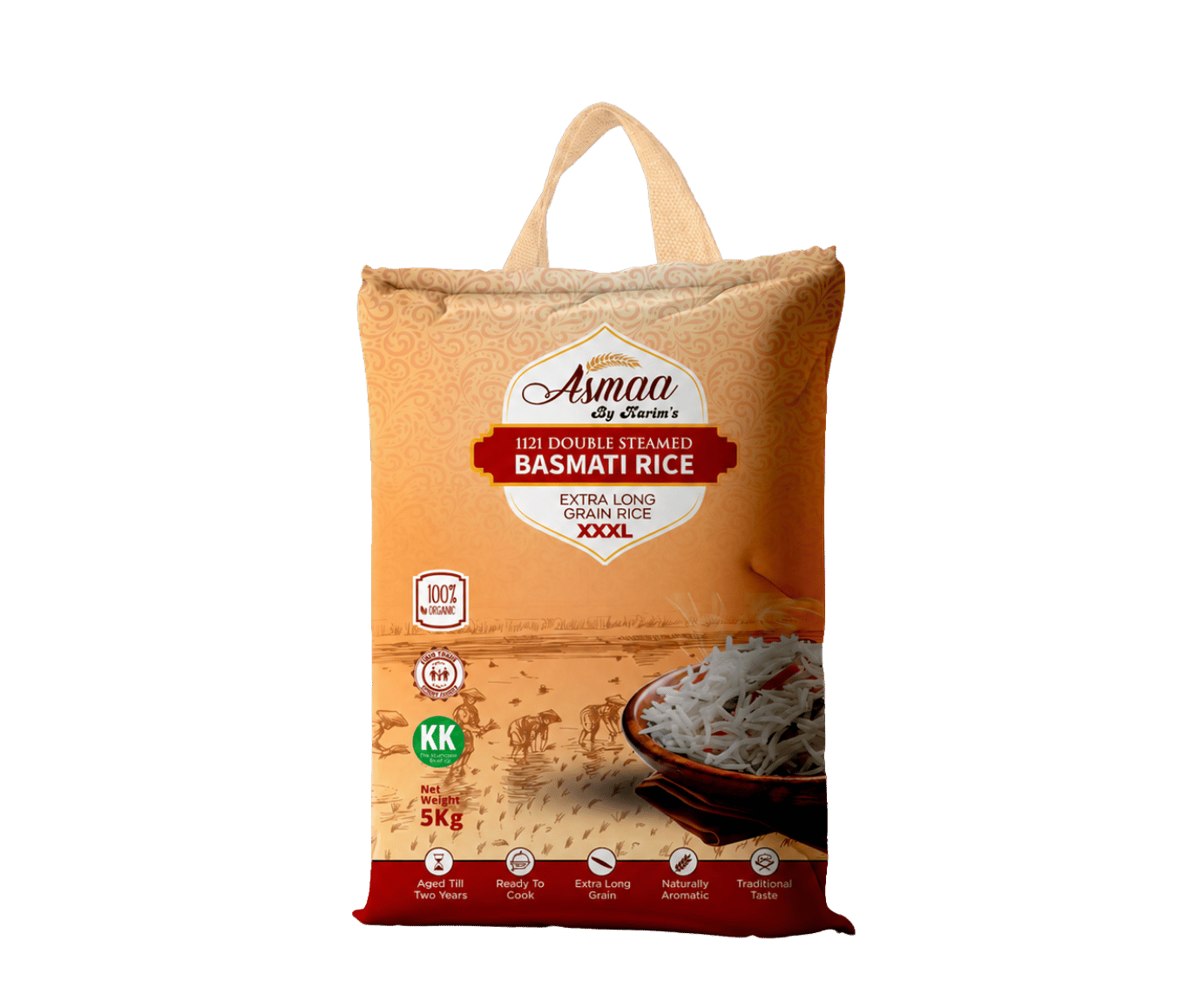 Asmaa 1121 Double Steamed Basmati (XXXL)